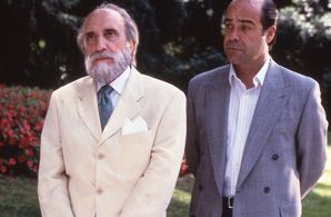 Antonio Resines and José Sazatornil in A Perfect Couple (1998)