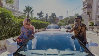 Sia Alipour and Niv Sultan in Tehran (2020)