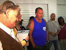 Dan Dotson and Darrell Sheets in Storage Wars (2010)