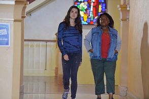Maia Mitchell and Cherinda Kincherlow, The Fosters, ABC Family