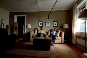 Chuck Cooper and Caleb Steinmeyer in Boy Wonder (2010)