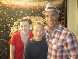 12 Sided Die, Episode 5 (L to R, Kris Wood-Bell, Curtis Fortier, Darre Dupree Washington)