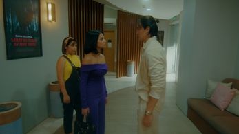 Bianca Umali, Ruru Madrid, and Karenina Haniel in The Write One (2023)