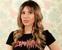 Producer and star Bianca Allaine promotes her film Zombinatrix.