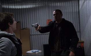 Still of Nick Gracer and Andy Samberg in Brooklyn Nine-Nine (2013)