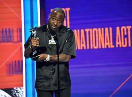 Davido at an event for BET Awards 2018 (2018)
