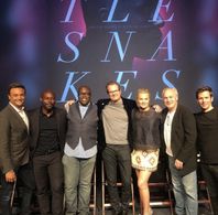 Jay Acovone, Jack Coleman, Kathleen McClellan, Christian Oliver, Jimmy Jean-Louis, and Julius Amedume in Rattlesnakes (2