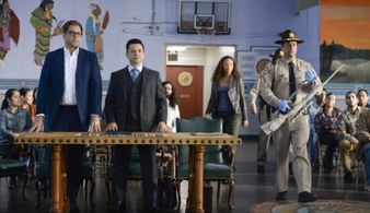 as Officer Abeita on CBS's Bull (2017)