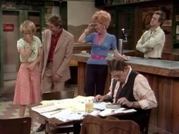 Joyce Bulifant, Polly Holliday, and Geoffrey Lewis in Flo (1980)