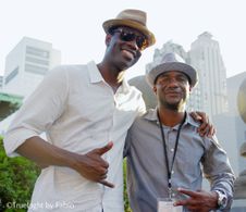 Still of Ato Essandoh and Ramfis Myrthil 