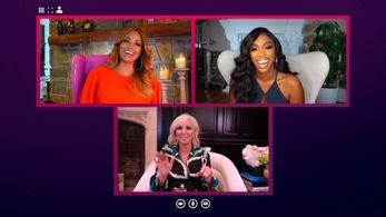 Porsha Williams, Gizelle Bryant, and Margaret Josephs in Bravo's Chat Room (2020)