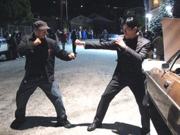 Squaring off with Jay Chou (Kato)