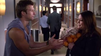 Justin Deeley and Brooke Elliott in Drop Dead Diva (2009)