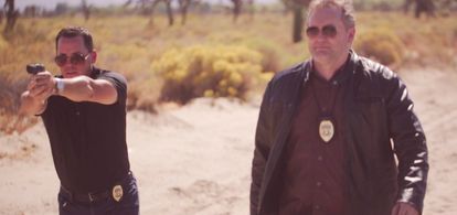 On the music video set for Gypsy Woman's Got the Groove alongside Anthony Forsmark.