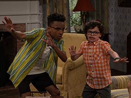 Israel Johnson and Raphael Alejandro in Bunk'd (2015)