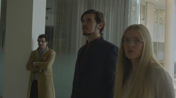 Daniel Abreu, Rebecka Andersson, and Sasha Ytterskog in The Most Important Film Ever Made: The Making of A One Crow Worl