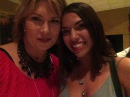 with Fourth Man Out Karlee Fomalont at the UPWIFT Screening of 