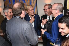 Randal Kleiser, Col Needham, Pete Hammond, and Keith Simanton