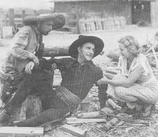 Merrill McCormick, Buddy Roosevelt, and Barbara Starr in Range Riders (1934)