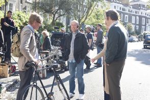 Alan Bennett, Roger Allam, Nicholas Hytner, and Alex Jennings in The Lady in the Van (2015)