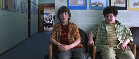 Spencer Treat Clark and Sasha Joseph Neulinger in Unbreakable (2000)