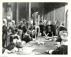 Boris Karloff, Vincent Price, Basil Rathbone, Leo G. Carroll, Harry Cording, Ian Hunter, and Miles Mander in Tower of Lo