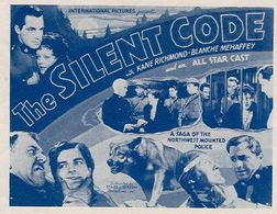 Barney Furey, Joseph W. Girard, Ted Mapes, Carl Mathews, Blanche Mehaffey, Kane Richmond, and Wolfang in The Silent Code