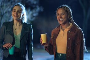 Emma Elle Paterson and Robyn Alomar in Terror Train (2022)