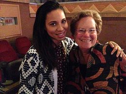 Jurnee Smollett and Abby Ginzberg