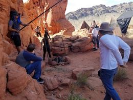 On Set of WHEN WOMEN RULE THE WORLD