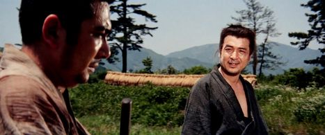 Shintarô Katsu and Mizuho Suzuki in Zatoichi the Outlaw (1967)