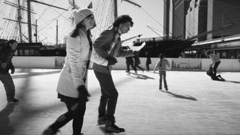 Luke Matheny and Marian Brock in God of Love (2010)