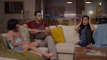 Jason D'Souza, Cyrus Sahukar, and Mini Mathur in Mind the Malhotras: Good Parenting (2019)