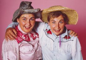 Jools Topp and Lynda Topp in The Topp Twins: Untouchable Girls (2009)