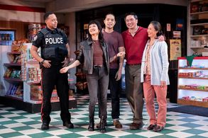 Natalie Kim as Janet in the play Kim's Convenience by Ins Choi