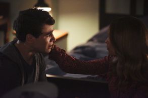 Christina Cox and Alberto Rosende in Shadowhunters (2016)