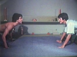 Googoosh and Saeed Kangarani in Along the Night (1977)