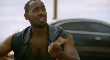 LaCharles Trask as Bert in Roswell, NM.