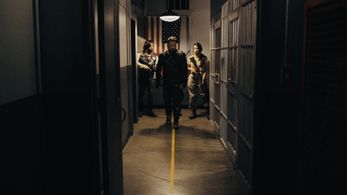 Simon Phillips, Shiah Luna, and Sean Sprawling in Age of the Living Dead (2018)