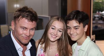 Freya Callaghan, Luke Hemsworth, and Max Roth