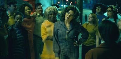 Alexandra Grey, Skyler Shelley, and Trace Lysette in Drunk History (2013)