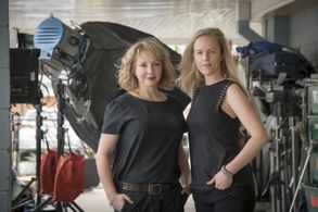 On set for The Family Law with showrunner Sophie Miller