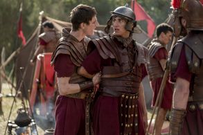 Sebastian Croft and Jordan Scowen in Horrible Histories: The Movie - Rotten Romans (2019)