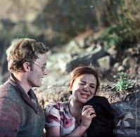 Stanislawa Celinska and Daniel Olbrychski in Landscape After Battle (1970)
