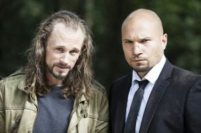 Character shot from Express delivery with fellow actor Beau Fowler