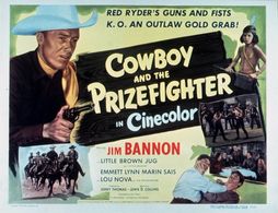 Jim Bannon, Don Haggerty, Lou Nova, and Don Reynolds in Cowboy and the Prizefighter (1949)