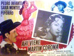 Eulalio González, Pedro Infante, and Sara Montiel in Little Love of My Life (1952)