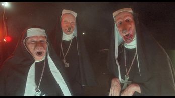 Glenda Linscott, Carole Skinner, and Jennifer Vuletic in Howling III (1987)