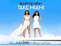 Kourtney Kardashian and Kim Kardashian in Kourtney & Kim Take Miami (2009)