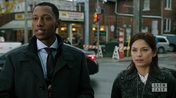 Brandon Gill and Kristen Kreuk in 